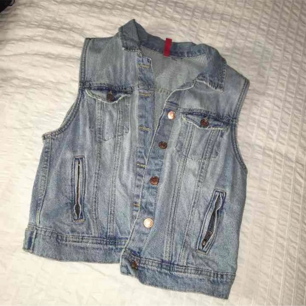 Denim vest